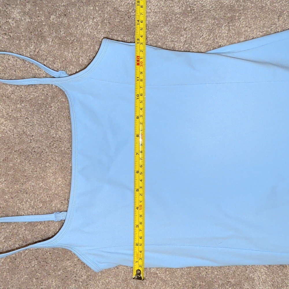 New QINSEN Light Blue Tennis Dress. Small - Picture 8 of 8